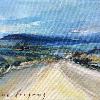 "Road to Riebeeck" - (oil on canvas 21 x 15 cm)