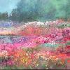 "Blooming Abundantly" - (oil on canvas 1.8 metres x 60 cm)