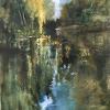 "Still Waters Run Deep" - (oil on canvas 90 x 120 cm)
